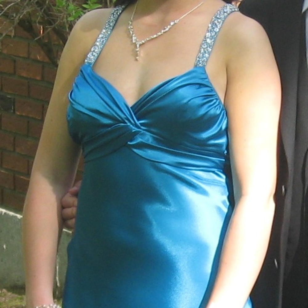 Teal Prom Dress